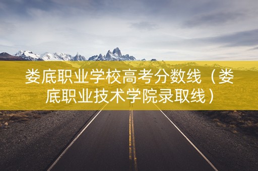 娄底职业学校高考分数线（娄底职业技术学院录取线）