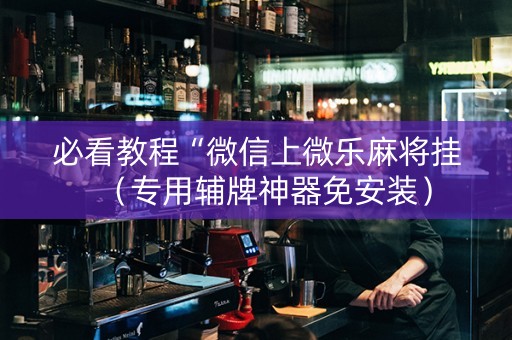 必看教程“微信上微乐麻将挂（专用辅牌神器免安装）