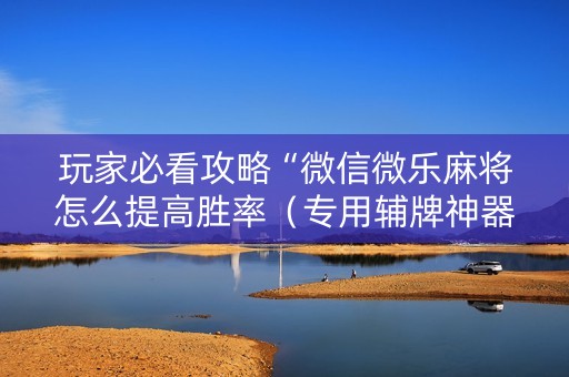 玩家必看攻略“微信微乐麻将怎么提高胜率（专用辅牌神器免安装）
