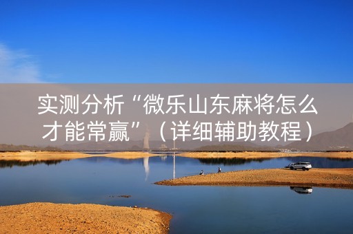 实测分析“微乐山东麻将怎么才能常赢”（详细辅助教程）-哔哩哔哩