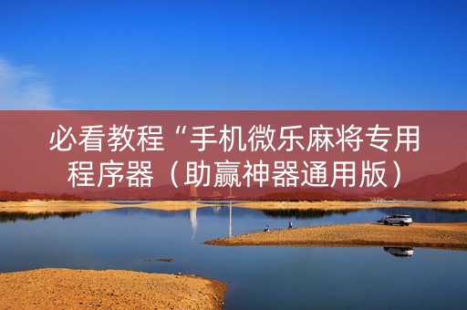 必看教程“手机微乐麻将专用程序器（助赢神器通用版）