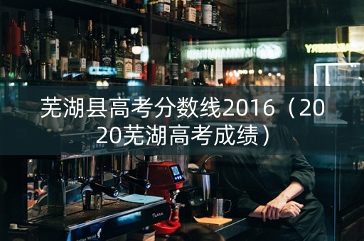 芜湖县高考分数线2016（2020芜湖高考成绩）