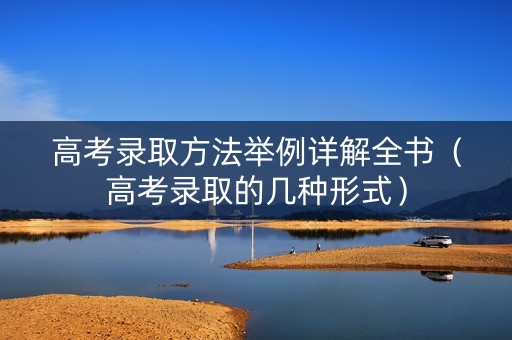 高考录取方法举例详解全书（高考录取的几种形式）