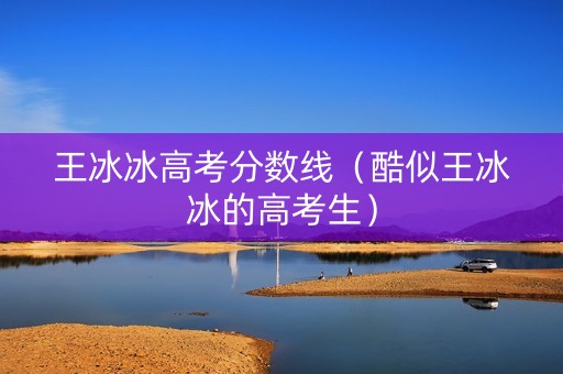 王冰冰高考分数线（酷似王冰冰的高考生）