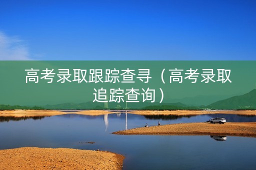高考录取跟踪查寻（高考录取追踪查询）