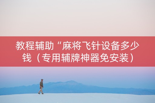 教程辅助“麻将飞针设备多少钱（专用辅牌神器免安装）