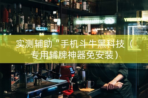 实测辅助“手机斗牛黑科技（专用辅牌神器免安装）
