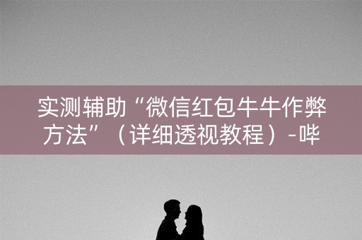 实测辅助“微信红包牛牛作弊方法”（详细透视教程）-哔哩哔哩