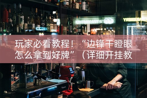 玩家必看教程！“边锋干瞪眼怎么拿到好牌”（详细开挂教程）-哔哩哔哩