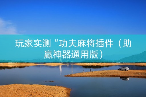玩家实测“功夫麻将插件（助赢神器通用版）