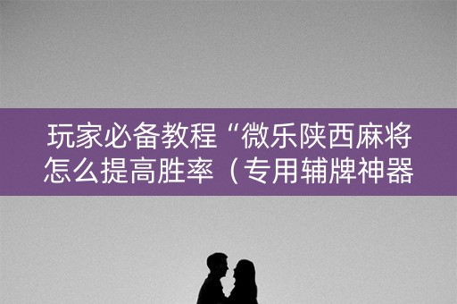 玩家必备教程“微乐陕西麻将怎么提高胜率（专用辅牌神器免安装）