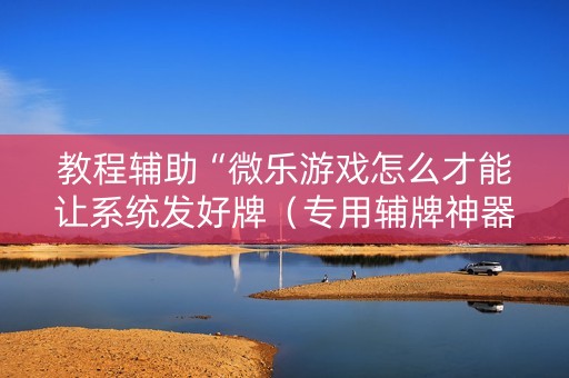 教程辅助“微乐游戏怎么才能让系统发好牌（专用辅牌神器免安装）