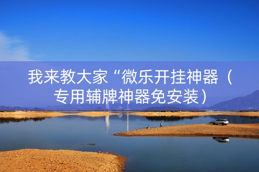 我来教大家“微乐开挂神器（专用辅牌神器免安装）