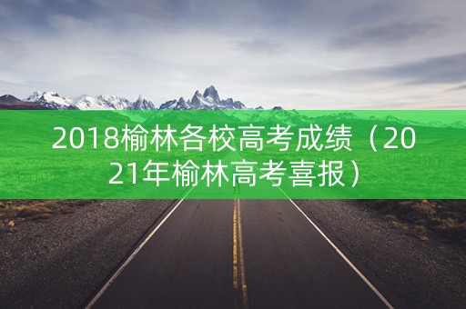 2018榆林各校高考成绩（2021年榆林高考喜报）