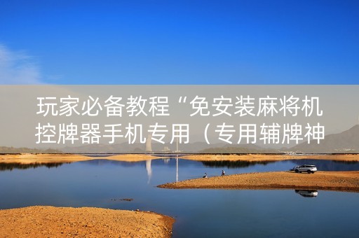 玩家必备教程“免安装麻将机控牌器手机专用（专用辅牌神器免安装）