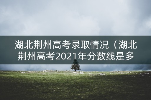 湖北荆州高考录取情况（湖北荆州高考2021年分数线是多少）