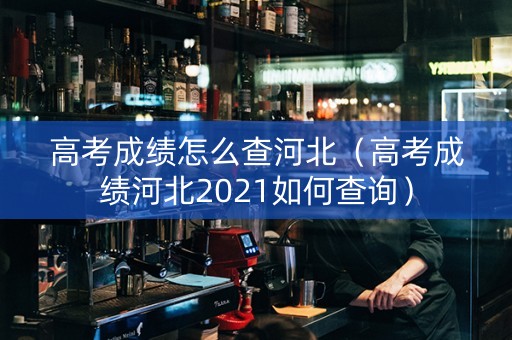 高考成绩怎么查河北（高考成绩河北2021如何查询）