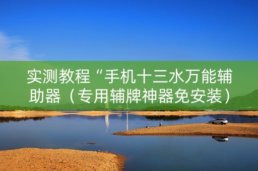 实测教程“手机十三水万能辅助器（专用辅牌神器免安装）