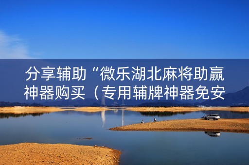 分享辅助“微乐湖北麻将助赢神器购买（专用辅牌神器免安装）