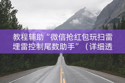 教程辅助“微信抢红包玩扫雷埋雷控制尾数助手”（详细透视教程）-哔哩哔哩