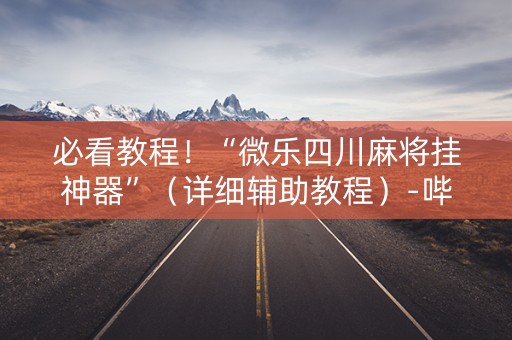 必看教程！“微乐四川麻将挂神器”（详细辅助教程）-哔哩哔哩