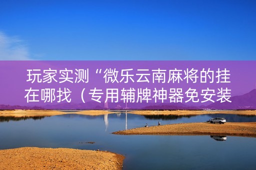 玩家实测“微乐云南麻将的挂在哪找（专用辅牌神器免安装）