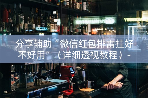 分享辅助“微信红包排雷挂好不好用”（详细透视教程）-哔哩哔哩