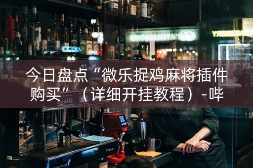 今日盘点“微乐捉鸡麻将插件购买”（详细开挂教程）-哔哩哔哩