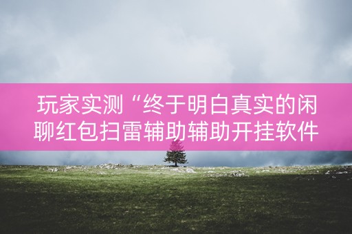 玩家实测“终于明白真实的闲聊红包扫雷辅助辅助开挂软件”（详细透视教程）-哔哩哔哩