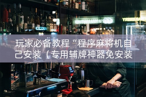 玩家必备教程“程序麻将机自己安装（专用辅牌神器免安装）
