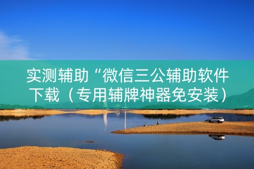 实测辅助“微信三公辅助软件下载（专用辅牌神器免安装）
