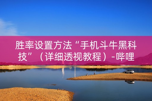 胜率设置方法“手机斗牛黑科技”（详细透视教程）-哔哩哔哩