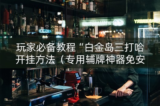 玩家必备教程“白金岛三打哈开挂方法（专用辅牌神器免安装）