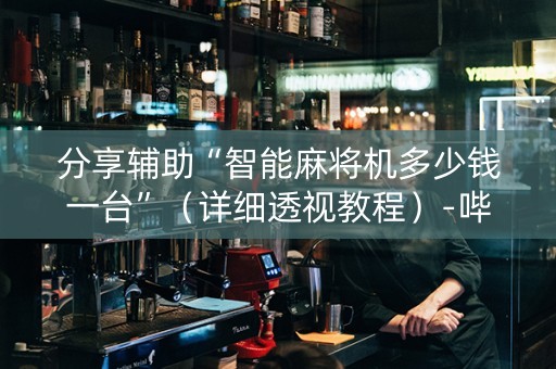 分享辅助“智能麻将机多少钱一台”（详细透视教程）-哔哩哔哩