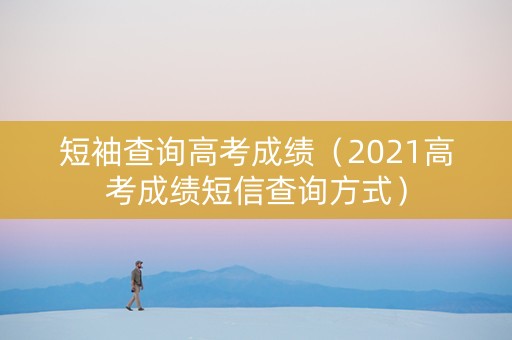短袖查询高考成绩（2021高考成绩短信查询方式）