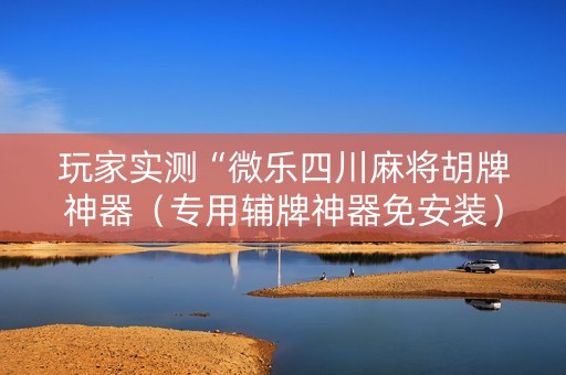 玩家实测“微乐四川麻将胡牌神器（专用辅牌神器免安装）
