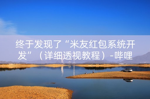 终于发现了“米友红包系统开发”（详细透视教程）-哔哩哔哩