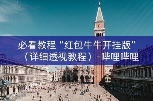 必看教程“红包牛牛开挂版”（详细透视教程）-哔哩哔哩