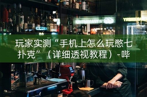 玩家实测“手机上怎么玩憋七扑克”（详细透视教程）-哔哩哔哩