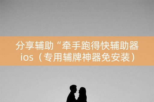 分享辅助“牵手跑得快辅助器ios（专用辅牌神器免安装）