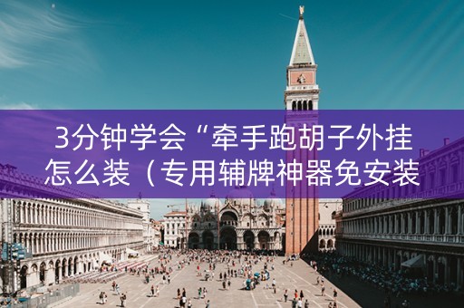3分钟学会“牵手跑胡子外挂怎么装（专用辅牌神器免安装）