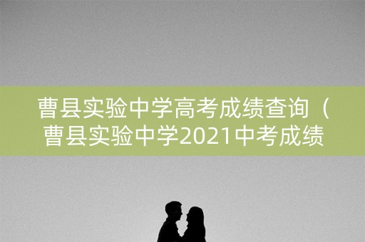 曹县实验中学高考成绩查询（曹县实验中学2021中考成绩）