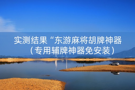实测结果“东游麻将胡牌神器（专用辅牌神器免安装）