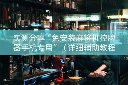 实测分享“免安装麻将机控牌器手机专用”（详细辅助教程）-哔哩哔哩