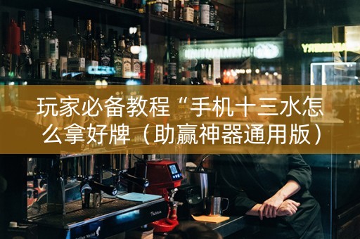 玩家必备教程“手机十三水怎么拿好牌（助赢神器通用版）