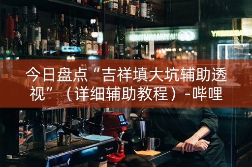 今日盘点“吉祥填大坑辅助透视”（详细辅助教程）-哔哩哔哩