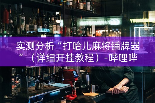 实测分析“打哈儿麻将铺牌器”（详细开挂教程）-哔哩哔哩