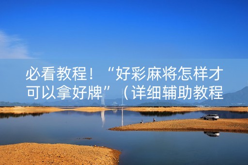 必看教程！“好彩麻将怎样才可以拿好牌”（详细辅助教程）-哔哩哔哩