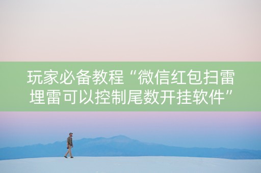 玩家必备教程“微信红包扫雷埋雷可以控制尾数开挂软件”（详细透视教程）-哔哩哔哩