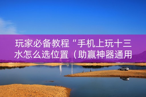 玩家必备教程“手机上玩十三水怎么选位置（助赢神器通用版）